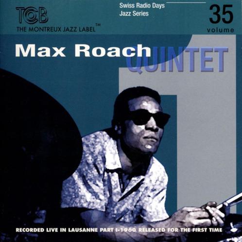CD Max Roach Quintet - Live in Lausanne 1960 Part 1, Cd's en Dvd's, Cd's | Jazz en Blues, Nieuw in verpakking, Ophalen