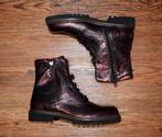 YELLOW CAB - leren Officer boots red - maat 37, Lage of Enkellaarzen, Nieuw, Ophalen of Verzenden, Yellow Cab