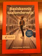 Basiskennis Taalonderwijs - 3e druk, Boeken, Ophalen of Verzenden, Zo goed als nieuw, HBO, Noordhoff Uitgevers