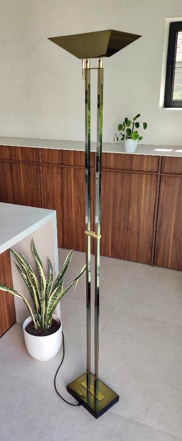 Prachtige midcentury vloerlamp (Deknudt) beschikbaar voor biedingen