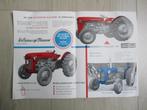 Blaauw Rolde: Ferguson TE 20, Massey Ferguson 35, Fordson, Ophalen of Verzenden, Zo goed als nieuw, Folder