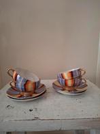 prachtig brocante servies, eierschaal porselein, Antiek en Kunst, Antiek | Servies compleet, Ophalen of Verzenden