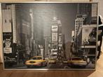 Yellow Cabs in New York - Canvas in frame - Ikea, Schilderij, Zo goed als nieuw, Ophalen