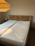 Steigerhouten bed 180x200cm excl. matrassen, Huis en Inrichting, Slaapkamer | Bedden, Ophalen of Verzenden, Zo goed als nieuw