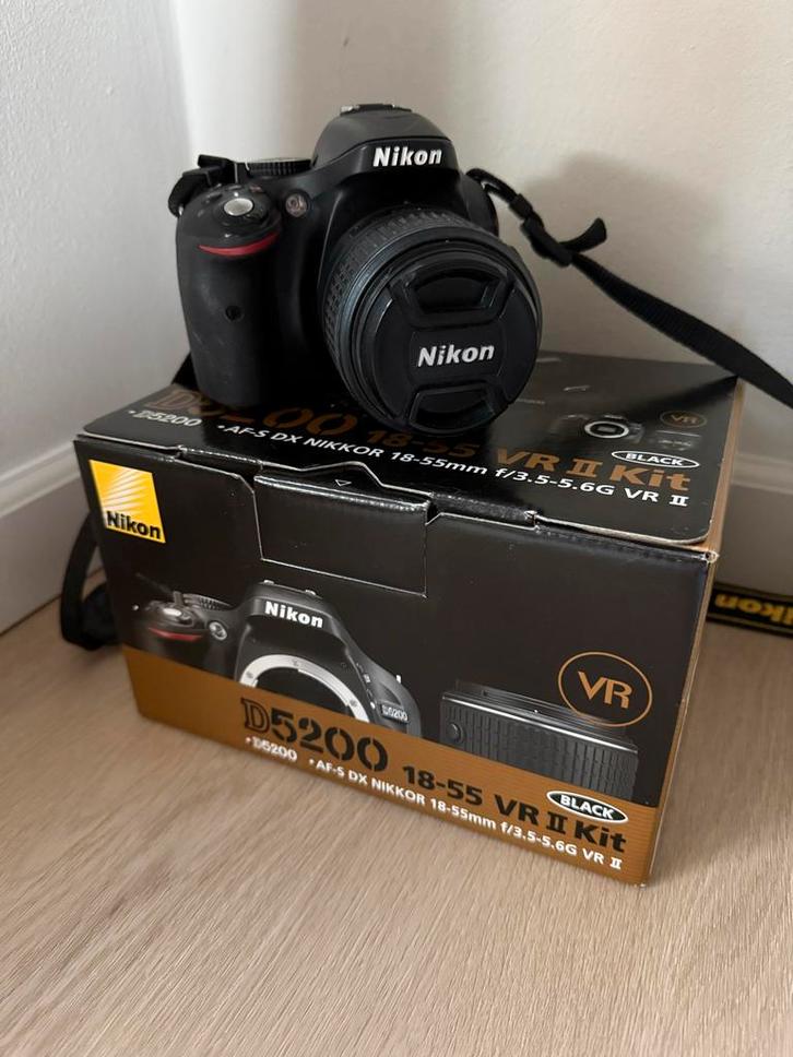 Nikon D5200 + Accessoires, Audio, Tv en Foto, Fotocamera's Digitaal, Gebruikt, Spiegelreflex, Nikon, Ophalen of Verzenden