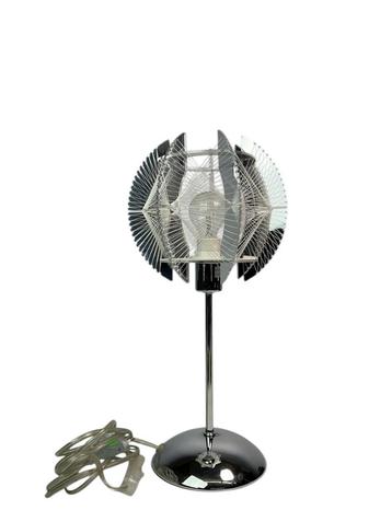 Globo Tafellamp 21827, Paul Secon Swag nylon chroom acryl  beschikbaar voor biedingen