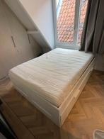 GRATIS! IKEA BRIMNES bed incl matras, Ophalen, Gebruikt, 140 cm, Twijfelaar