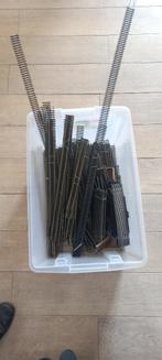 2-rail H0 diverse merken restanten  flex- en rechte rail, Gebruikt, Gelijkstroom, Rails, Analoog