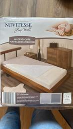 Novitesse waterdichte matrasbeschermer nieuw 70-90, Huis en Inrichting, Ophalen, Eenpersoons, Wit, Overige typen