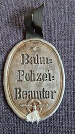 Originele dienstmedaille van de Duitse Spoorwegpolitie1938, Ophalen of Verzenden, Overige materialen