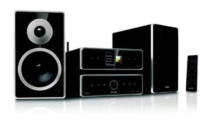 Philips streamium mcd-500h stereo set wifi, netwerk, remote, Audio, Tv en Foto, Stereo-sets, Gebruikt, Cd-speler, Tuner of Radio