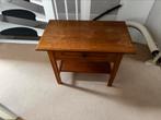 Eiken Houten Vintage Salontafel, Ophalen, Zo goed als nieuw, Rechthoekig, Hout
