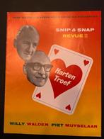 Opgelet: Snip en Snap, 4 nostalgische revue programmaboekjes, Verzamelen, Ophalen of Verzenden, Zo goed als nieuw, Foto of Kaart