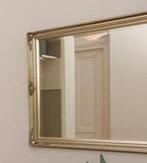 Zilver/ gouden spiegel, Huis en Inrichting, Woonaccessoires | Spiegels, Ophalen, 125 cm of meer, Zo goed als nieuw, Minder dan 100 cm