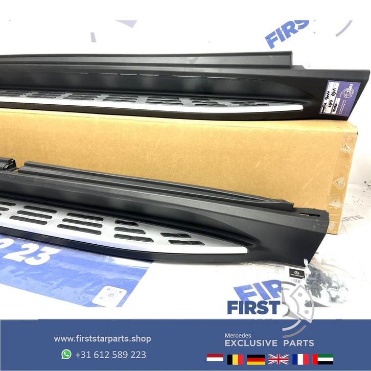 GLE43 GLE63 GLE63 S Mercedes W167 V167 Zijskirt Treeplanken, Auto-onderdelen, Carrosserie en Plaatwerk, Bumper, Mercedes-Benz