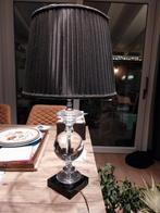 zeer fraaie glazen lamp, Huis en Inrichting, Lampen | Tafellampen, Minder dan 50 cm, Glas, Zo goed als nieuw, Ophalen