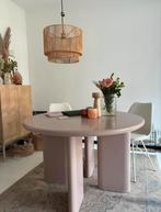 Oud Roze Ronde Tafel - 120cm Diameter, Huis en Inrichting, Ophalen, Overige materialen, Gebruikt, 100 tot 150 cm