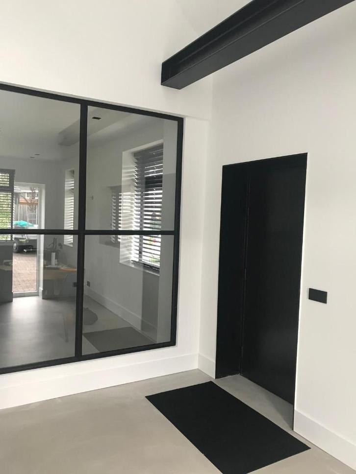 stalen kozijnen, Doe-het-zelf en Verbouw, Kozijnen en Schuifpuien, Gebruikt, Raamkozijn, Metaal, 225 cm of meer, 150 tot 225 cm