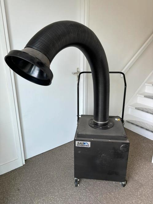 mobiele afzuiginstallatie 2 stuks, Doe-het-zelf en Verbouw, Ventilatie en Afzuiging, Zo goed als nieuw, Afzuiger, Ophalen