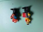 Vintage Ernie en Bert CTW, 6 cm, samen 5 euro., Ophalen of Verzenden, Gebruikt