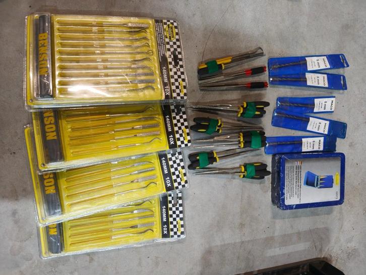 Nieuw Diamantvijlsetjes, Doe-het-zelf en Verbouw, Hout en Planken, Nieuw, Plank, Overige houtsoorten, Minder dan 200 cm, Minder dan 25 mm