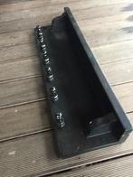 Zwart eiken wandkapstok kapstok, Wandkapstok, Gebruikt, Ophalen of Verzenden, Minder dan 100 cm