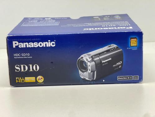 PANASONIC HDC-SD10 Digitale Full HD camcorder+HDMI&USB kabel, Audio, Tv en Foto, Videocamera's Digitaal, Zo goed als nieuw, Camera