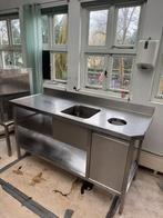 keukenblok, Ophalen, Gebruikt, Enkelwandige keuken, Grijs