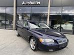 Volvo V70 2.4 Momentum Magic Blue 170pk Youngtimer, Voorwielaandrijving, Gebruikt, Blauw, Leder en Stof
