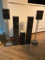 BNS speakers SDS-20, SDS-40 en SDS-80, Gebruikt, 60 tot 120 watt, Front, Rear of Stereo speakers, Ophalen