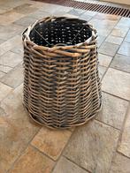 Rieten lampenkap, manou, Huis en Inrichting, Lampen | Lampenkappen, Ophalen of Verzenden, Zo goed als nieuw, Rond, 25 tot 50 cm