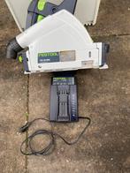 Festool accu invalzaag, Doe-het-zelf en Verbouw, Gereedschap | Zaagmachines, Ophalen, Gebruikt, Invalzaag, 30 tot 70 mm