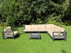 Grote LIFE lounge set, Tuin en Terras, Tuinsets en Loungesets, Ophalen, Gebruikt, Aluminium, 8 zitplaatsen