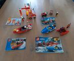 Lego city brandweer politie 60176, 7043, 60105, 6191, Ophalen of Verzenden, Zo goed als nieuw