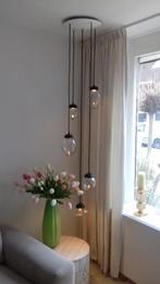 HANGLAMP VERTROSE FREZOLI MODERN ZEER MOOI HELFT VAN NIEUWPR, Ophalen of Verzenden, Zo goed als nieuw, Glas, Minder dan 50 cm