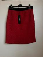 Boucle rok rood maat S, Ophalen of Verzenden, Maat 36 (S), Boven de knie, Rood