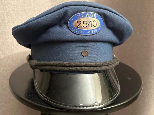 Originele NSWGR Station Assistant Pet – Australië, Verzamelen, Militaria | Algemeen, Landmacht, Helm of Baret, Overige gebieden