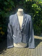 Josephine & Co blazer | blauw streep | maat XL, Ophalen of Verzenden, Zo goed als nieuw, Maat 46/48 (XL) of groter, Blauw
