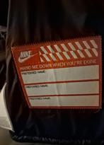 Nike puffer jacket grijs en zwart maat 128-130cm., Ophalen, Zwart, Nike, Overige maten