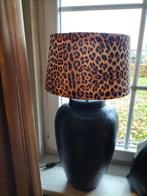 Tijgerprint lampenkappen, Huis en Inrichting, Lampen | Lampenkappen, Ophalen of Verzenden, Zo goed als nieuw, Rond, Minder dan 25 cm