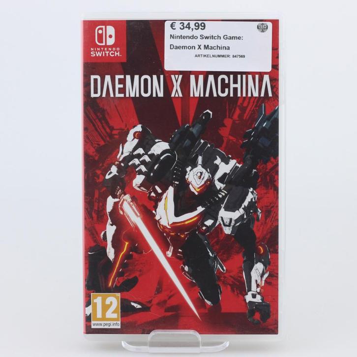 Nintendo Switch Game: Daemon X Machina, Spelcomputers en Games, Spelcomputers | Nintendo Switch, Zo goed als nieuw
