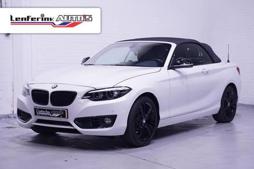 BMW 2-serie Cabrio 218d Sportline Navi Sportstoelen Clima Cr, Auto's, BMW, Bedrijf, Te koop, 2-Serie, ABS, Airbags, Airconditioning