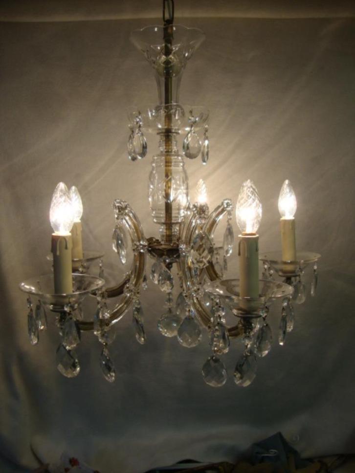 Oude Kroonluchter Nr. 6, Antiek en Kunst, Antiek | Lampen, Ophalen