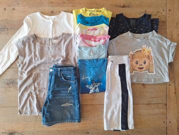 Kledingpakket zomer meisje 134/140 beschikbaar voor biedingen