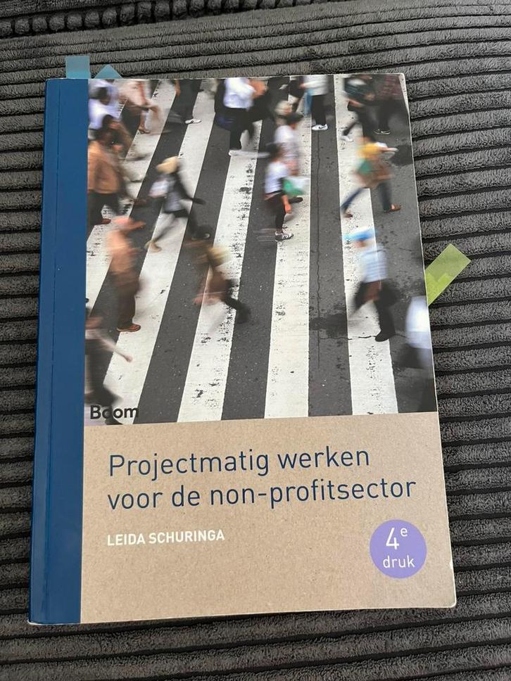 Projectmatig werken voor de non-profitsector, Boeken, Politiek en Maatschappij, Zo goed als nieuw, Maatschappij en Samenleving