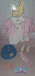Zapf Baby Born rompertje met trui en broekjesetje 1, Kinderen en Baby's, Verzenden, Nieuw, Babypop