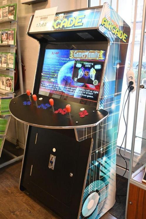 Arcade Classic Cabinat 4 Player kast, Verzamelen, Automaten | Gokkasten en Fruitautomaten, Zo goed als nieuw, Euro, Met sleutels