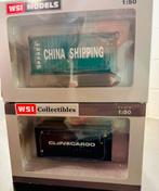 2 stuks Containers 20ft Wsi 1:50, Ophalen of Verzenden, Zo goed als nieuw, Bus of Vrachtwagen, Wsi