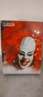 Rode killer clown pruik, Ophalen of Verzenden, Nieuw, Hoed of Pruik, Halloween of Griezel
