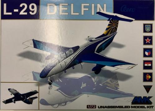 Coelianmodels, AMK 86001, Aero L-29 Delfin, 1/72, € 15,99, Hobby en Vrije tijd, Modelbouw | Vliegtuigen en Helikopters, Nieuw